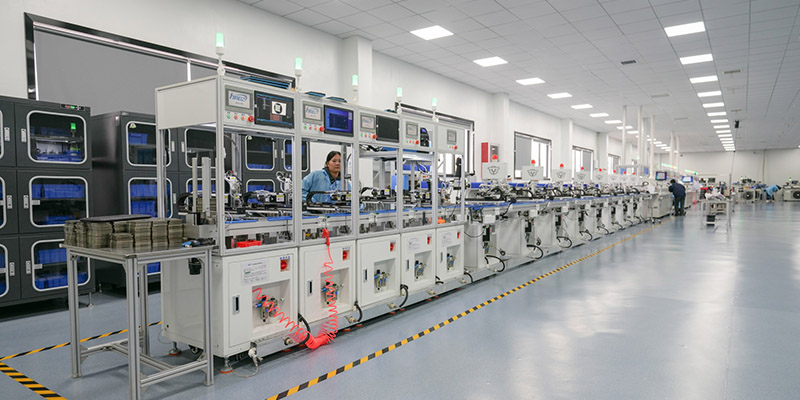 MEIDI buzzer assembly and testing line
